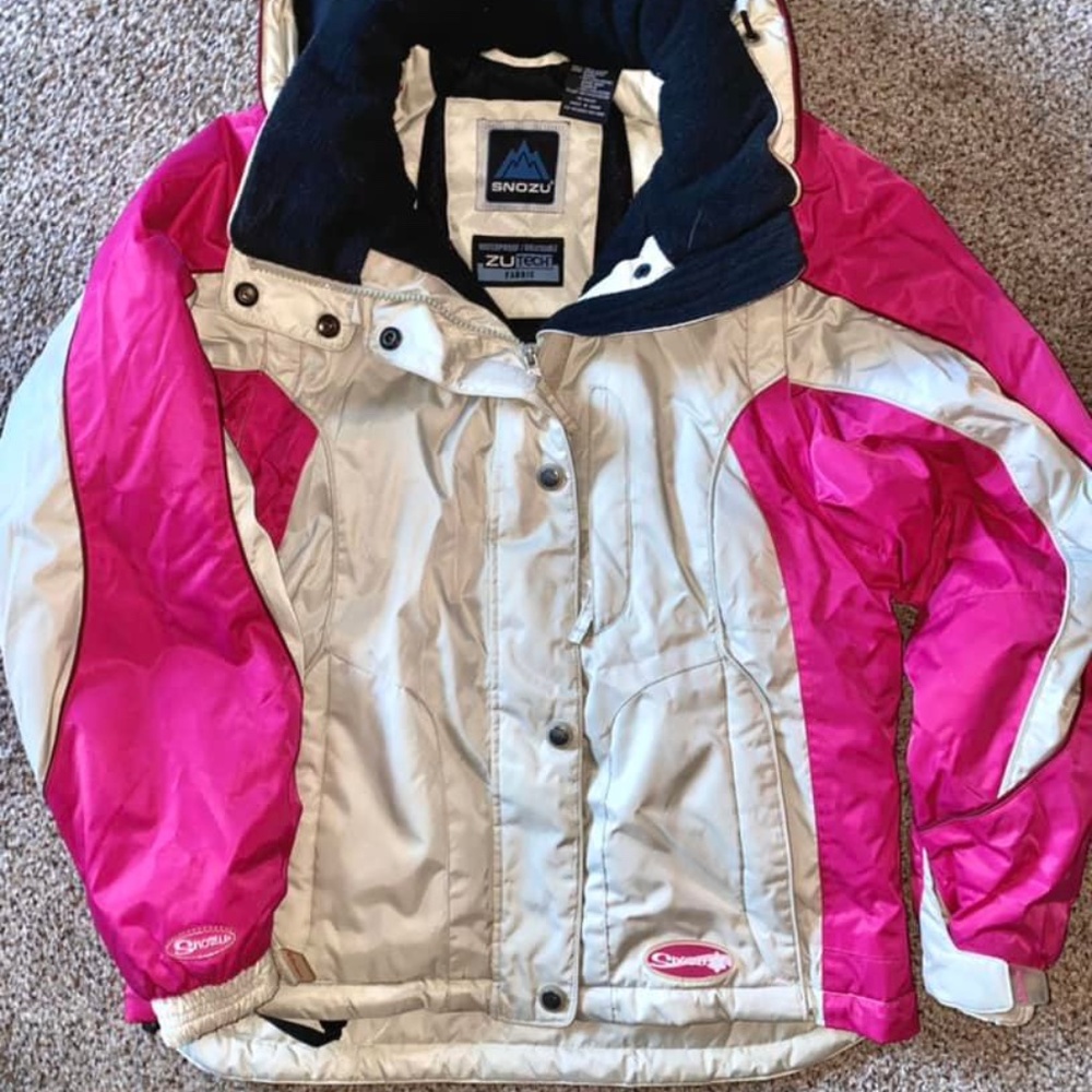 Y2K SNOZU  | 4 in 1 Waterproof Breathable  Zuteck  Ski Jacket Vest Combo Coat M